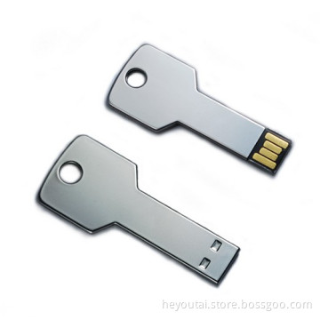 Colorful Metal Key USB Flash Drive Key Shape Not Expensive